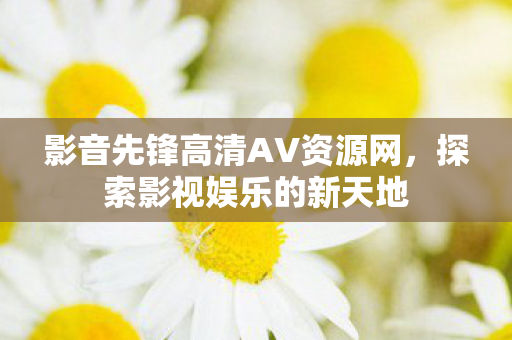 影音先锋高清AV资源网，探索影视娱乐的新天地