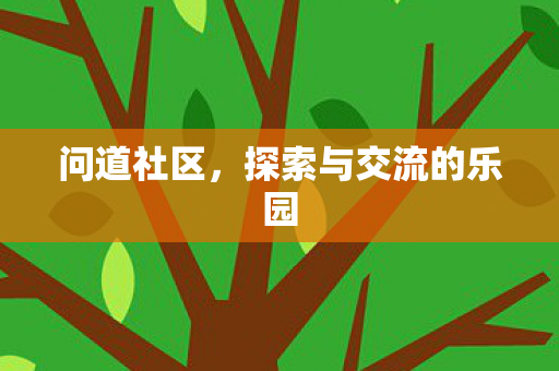 问道社区,探索与交流的乐园 问道社区,探索与交流的乐园