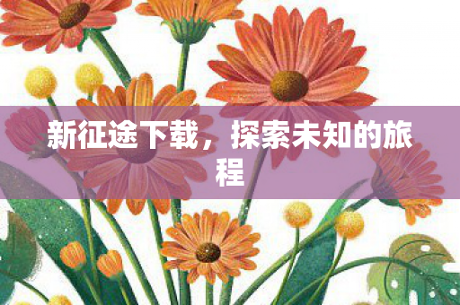 新征途下载，探索未知的旅程