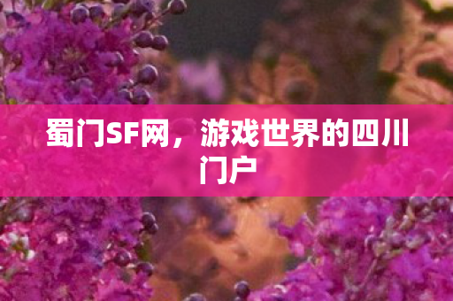 蜀门SF网，游戏世界的四川门户