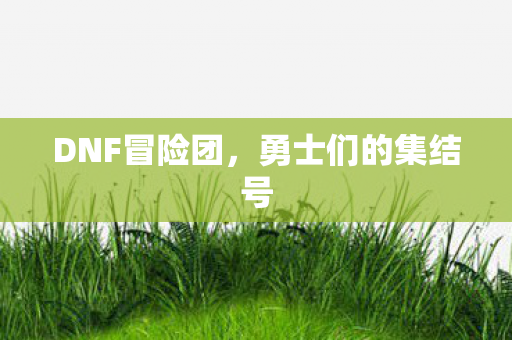 DNF冒险团,勇士们的集结号 DNF冒险团,勇士们的集结号