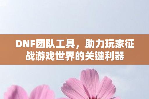 DNF团队工具，助力玩家征战游戏世界的关键利器