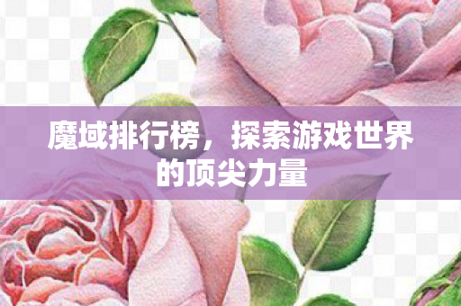 魔域排行榜，探索游戏世界的顶尖力量