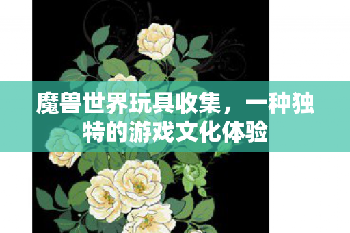 魔兽世界玩具收集，一种独特的游戏文化体验