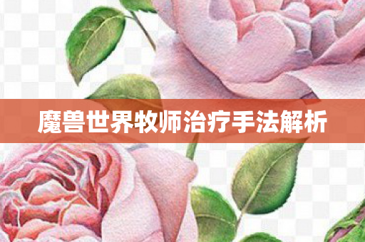 魔兽世界牧师治疗手法解析