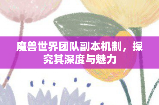 魔兽世界团队副本机制,探究其深度与魅力 魔兽世界团队副本机制,探究其深度与魅力