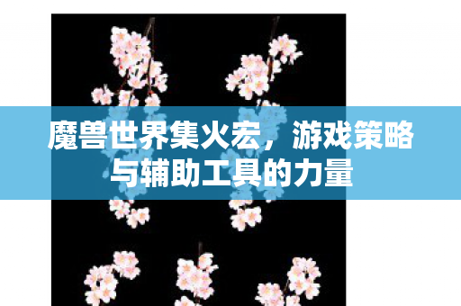 魔兽世界集火宏，游戏策略与辅助工具的力量