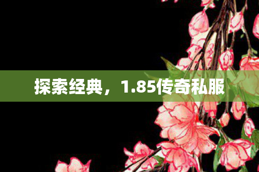 探索经典，1.85传奇私服