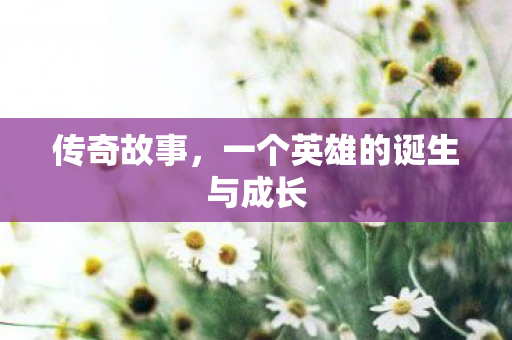 传奇故事，一个英雄的诞生与成长