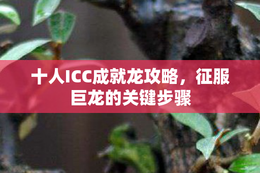 十人ICC成就龙攻略，征服巨龙的关键步骤