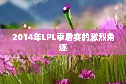 2014年LPL季后赛的激烈角逐 2014年LPL季后赛的激烈角逐