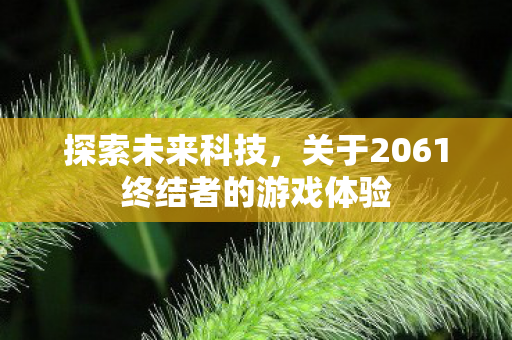 探索未来科技，关于2061终结者的游戏体验