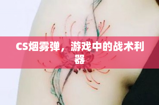 CS烟雾弹，游戏中的战术利器