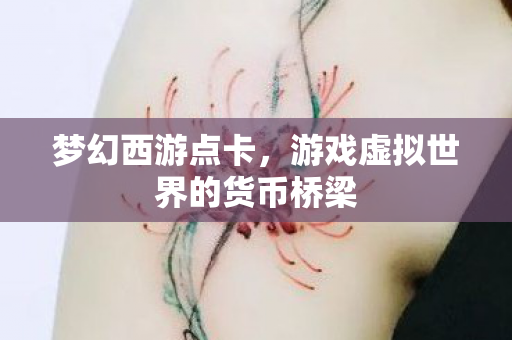 梦幻西游点卡,游戏虚拟世界的货币桥梁 梦幻西游点卡,游戏虚拟世界的货币桥梁