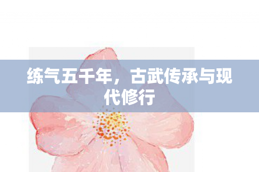 练气五千年，古武传承与现代修行