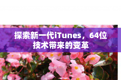 探索新一代iTunes，64位技术带来的变革