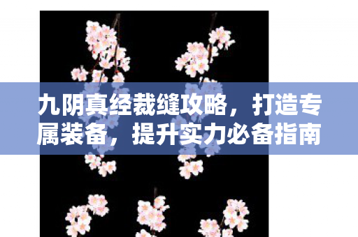 九阴真经裁缝攻略，打造专属装备，提升实力必备指南