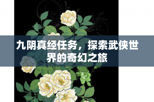 九阴真经任务,探索武侠世界的奇幻之旅 九阴真经任务,探索武侠世界的奇幻之旅