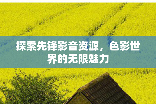 探索先锋影音资源，色影世界的无限魅力
