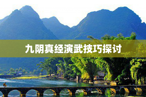 九阴真经演武技巧探讨
