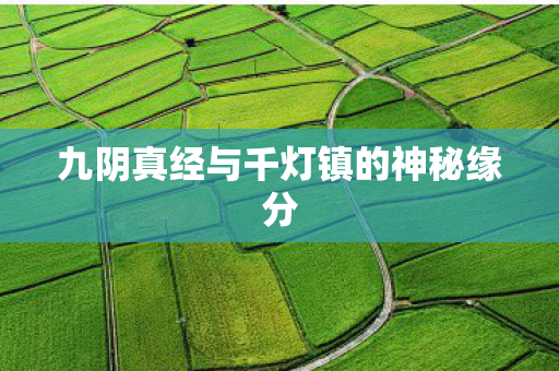 九阴真经与千灯镇的神秘缘分 九阴真经与千灯镇的神秘缘分