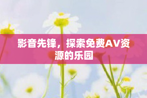 影音先锋,探索免费AV资源的乐园 影音先锋,探索免费AV资源的乐园
