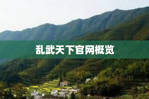 乱武天下官网概览 乱武天下官网概览