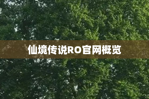 仙境传说RO官网概览
