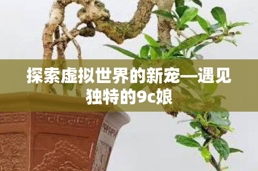 探索虚拟世界的新宠—遇见独特的9c娘