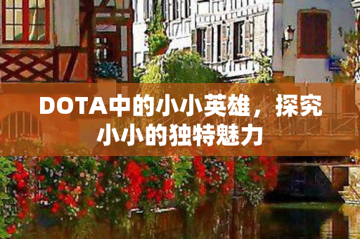 DOTA中的小小英雄，探究小小的独特魅力