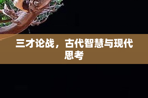 三才论战，古代智慧与现代思考