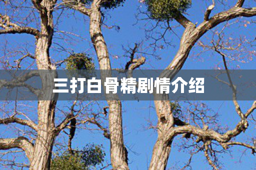 三打白骨精剧情介绍