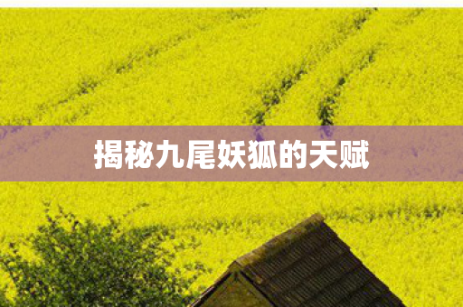 揭秘九尾妖狐的天赋
