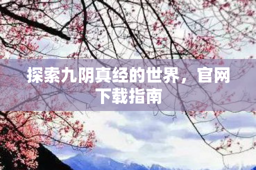 探索九阴真经的世界,官网下载指南 探索九阴真经的世界,官网下载指南