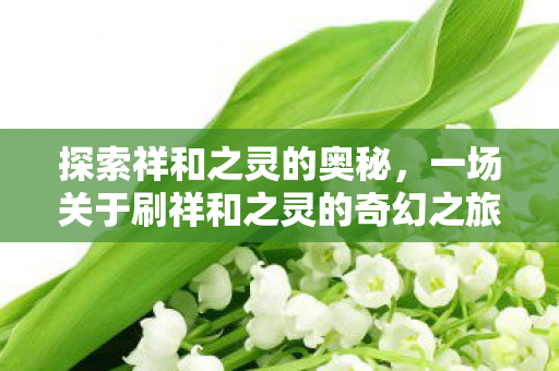 探索祥和之灵的奥秘，一场关于刷祥和之灵的奇幻之旅
