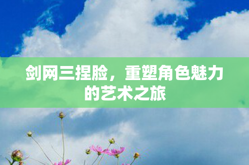 剑网三捏脸，重塑角色魅力的艺术之旅