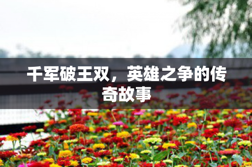 千军破王双，英雄之争的传奇故事