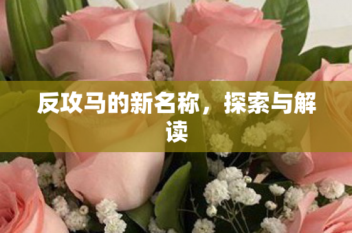 反攻马的新名称，探索与解读