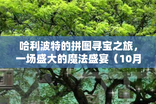 哈利波特的拼图寻宝之旅，一场盛大的魔法盛宴（10月23日盛大开启）