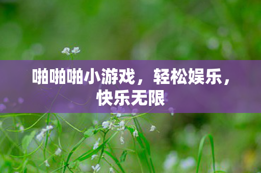 啪啪啪小游戏，轻松娱乐，快乐无限
