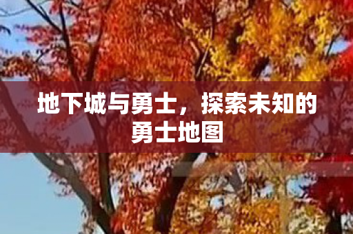 地下城与勇士,探索未知的勇士地图 地下城与勇士,探索未知的勇士地图