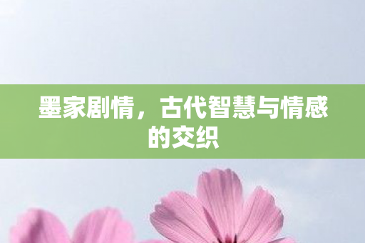 墨家剧情,古代智慧与情感的交织 墨家剧情,古代智慧与情感的交织