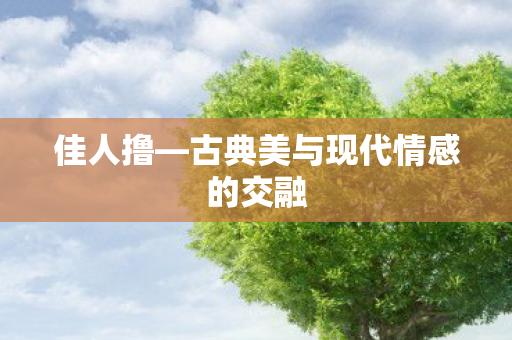 佳人撸—古典美与现代情感的交融