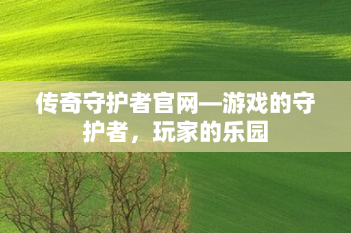 传奇守护者官网—游戏的守护者，玩家的乐园