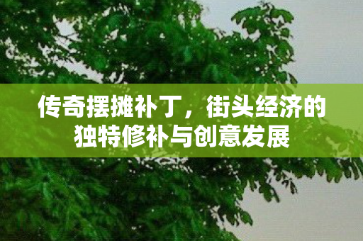 传奇摆摊补丁，街头经济的独特修补与创意发展