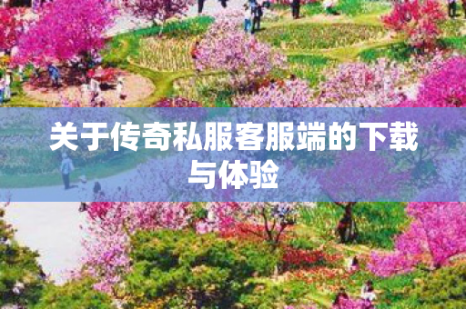 关于传奇私服客服端的下载与体验 关于传奇私服客服端的下载与体验
