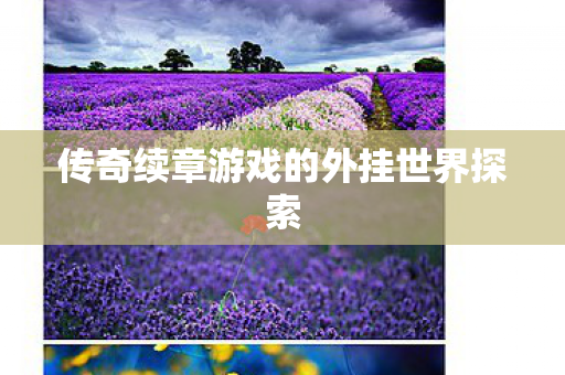 传奇续章游戏的外挂世界探索 传奇续章游戏的外挂世界探索