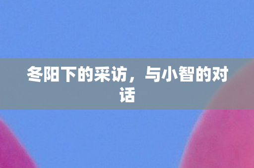 冬阳下的采访，与小智的对话
