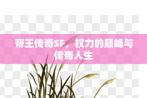 帝王传奇SF,权力的巅峰与传奇人生 帝王传奇SF,权力的巅峰与传奇人生