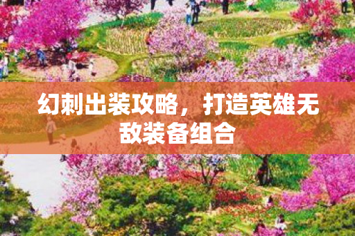 幻刺出装攻略,打造英雄无敌装备组合 幻刺出装攻略,打造英雄无敌装备组合